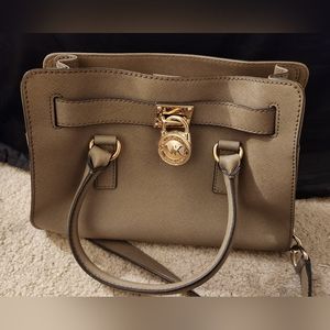 Michael Kors handbag, like-new! Brown colored with two adjustable straps.